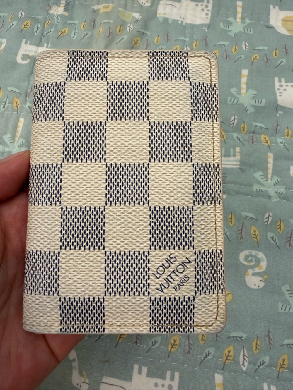 Louis Vuitton Pockets Organizer Azur (PRICE FIRM)